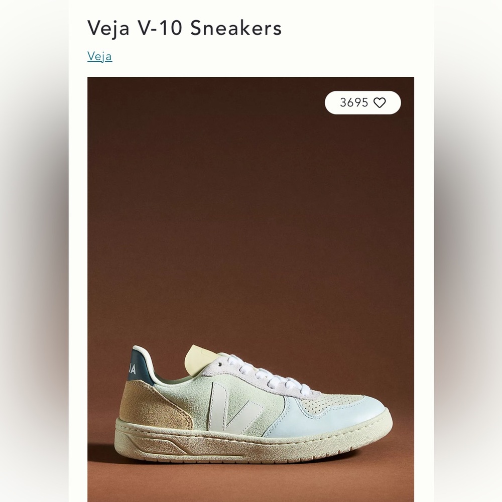 Veja v-10 pastel sneakers
